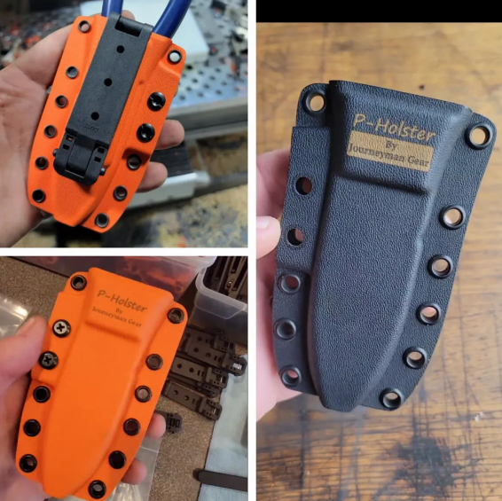 Journeyman Gear Lineman Plier Holster - Black (P-HOLSTER-BK)