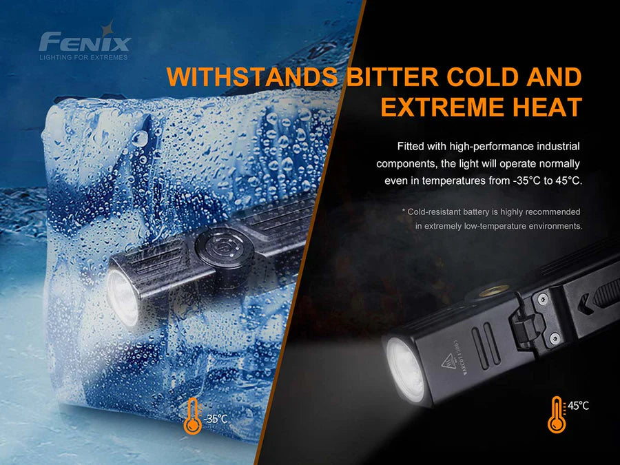 Fenix 1000 Lumen Adjustable Head Flashlight (WT25R)