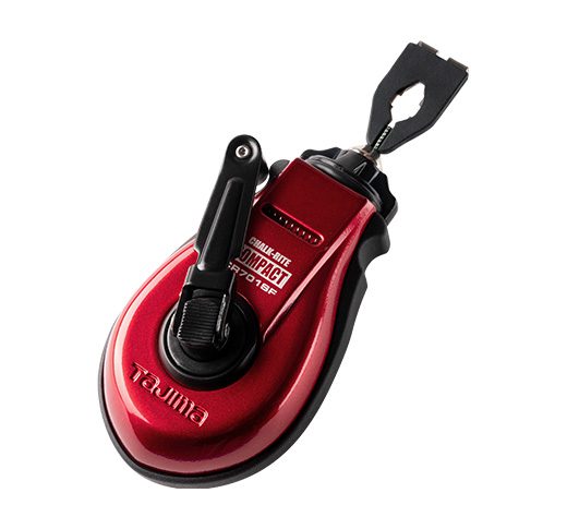 Tajima Chalk-Rite COMPACT Extra Bold 1.0mm Snap-line - Metallic Red (CR701SFR)