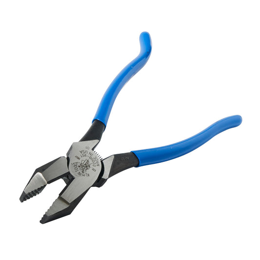 Klein 9" Ironworker's Pliers, Heavy-Duty Cutting (D2000-9ST