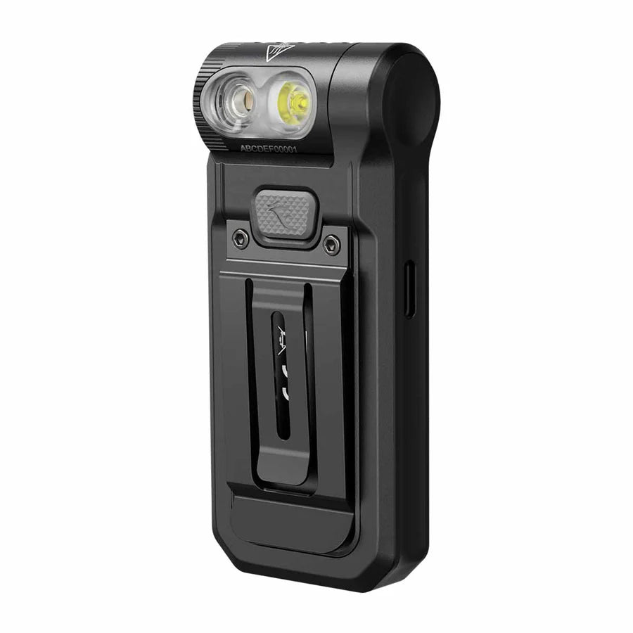 Fenix Clip On Flashlight w/ UV Light (SW05RUVBK)