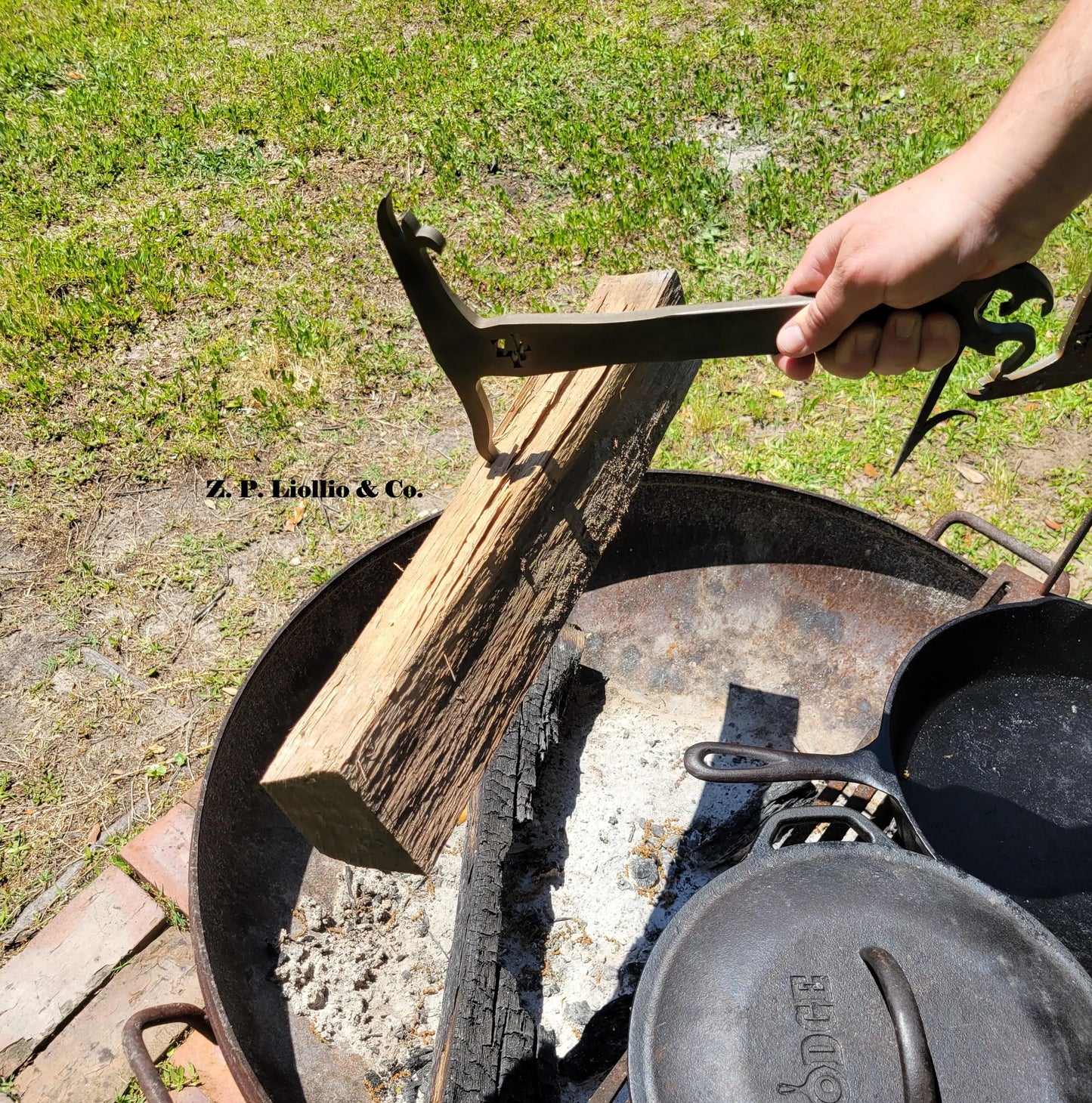 Carbon Steel Crowsbeak Multi-Tool - Campfire Cooking Tool (CAW)