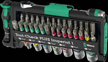 WERA Tool-Check PLUS Imperial 1, 39 Pieces (05049060001)