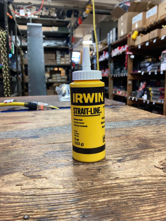 Irwin 4oz Standard White Marking Chalk (64804)