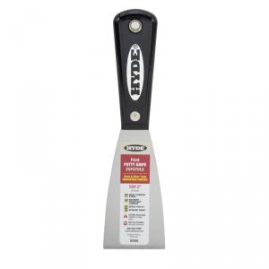 Hyde 2" Stiff Black & Silver Putty Knife (2300)