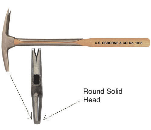 C.S. Osborne Magnetic Tack Hammer No. 8 (1035-M8)