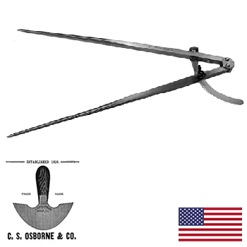 10" C.S. Osborne Wing Divider (106-10)