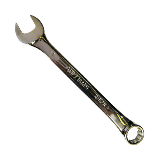 1/2" Williams Super-WMS Full Polish Combination Wrench (1216W)