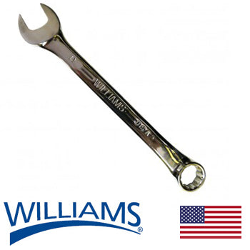 11/16" Williams Full Polish Super-WMS Combination Wrench (1222)