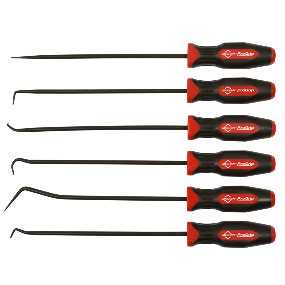 Mayhew 17-3/4" 6 pc Progrip Long Pick Set (13095)
