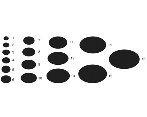 C.S. Osborne Oval Drive Punch No. 158-1 (158-1)