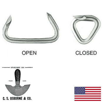 C.S. Osborne 5 lb Hog Ring - Sharp Point (1442-5)