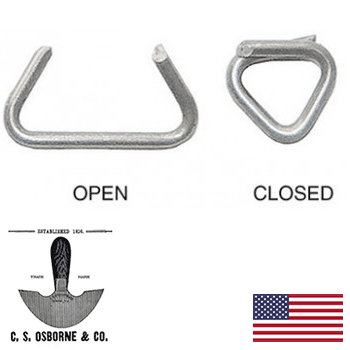 5 lb Box of Hog Rings - Blunt Point (1443-5)