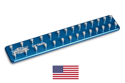 Westling Machine 1/4" Dr. Metric Socket Holder (W1428MB)