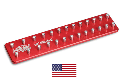 Westling Machine 1/4" Dr. Standard Socket Holder (W1426SR)