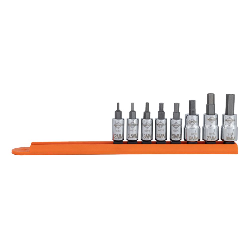 Mayhew 8pc Metric Hex Socket-Bit Set (16019)