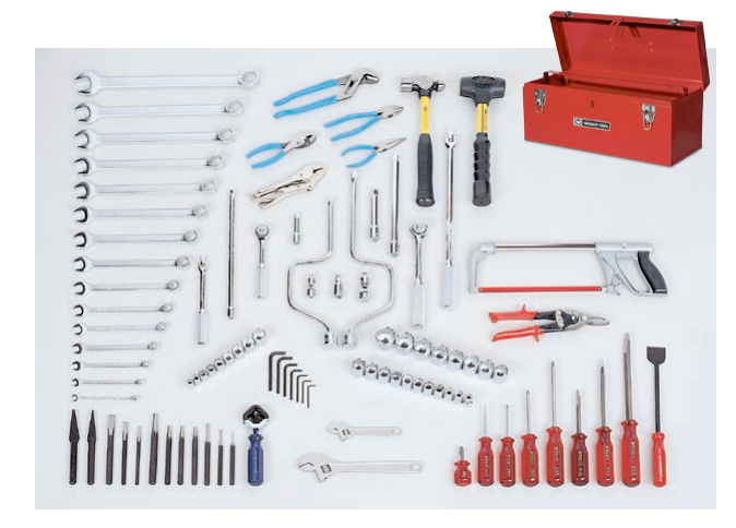 96 Piece Starter Tool Set (166WR)
