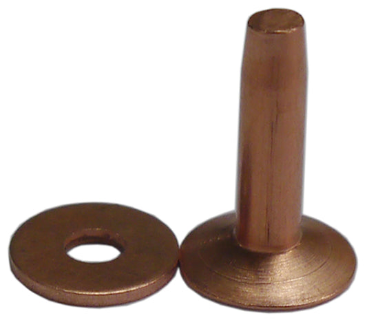 1LB. #10 USA Copper Rivet & Burr  (1700-10-1lb)