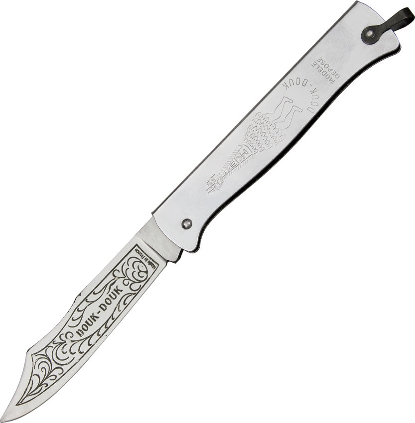 Douk-Douk Silver Folder Knife (DD815CH)