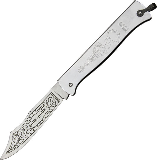 Douk-Douk Silver Folder Knife (DD815CH)