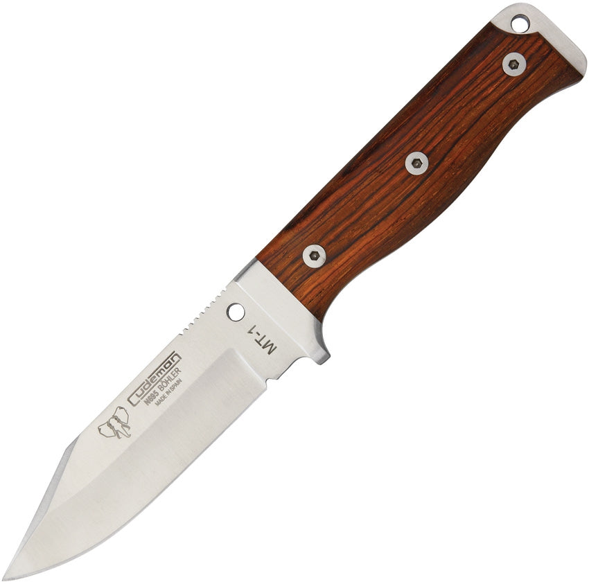 Cudeman MT5 Survival Carbon Steel Knife Cocobolo Wood (CUD120K)