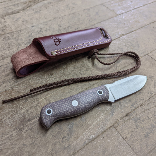 Cudeman Mini Bushcraft Sanabria Knife (CUD182Y)