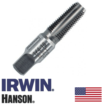 Taper Pipe Tap 3/8" - 18 NPT (1904-I)