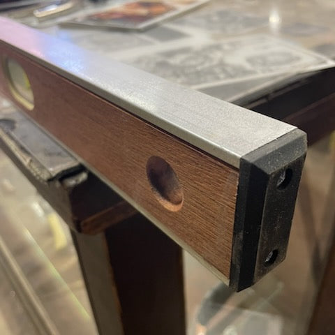 Sands 48" Professional Mahogany I-Beam Level (SLMA48) w/ Blemish