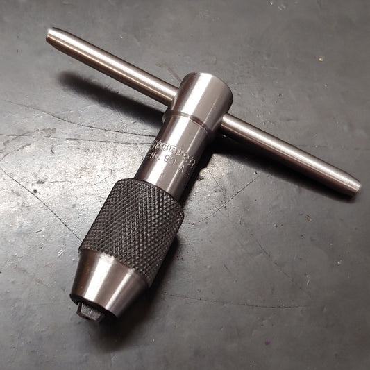 Starrett T-Handle Tap Wrench 1/16-3/16 (93A)