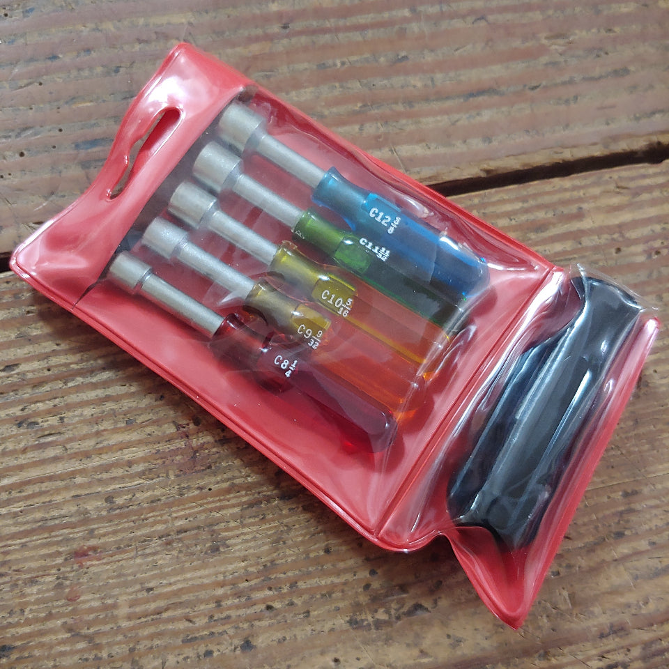 Crescent Convertible Nut Driver Set (1/4", 9/32", 5/16", 11/32", 3/8") - Compact (CS-120V)
