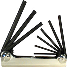 Eklind 9pc Folding Allen Wrench Set (5/64"-1/4") (20911)