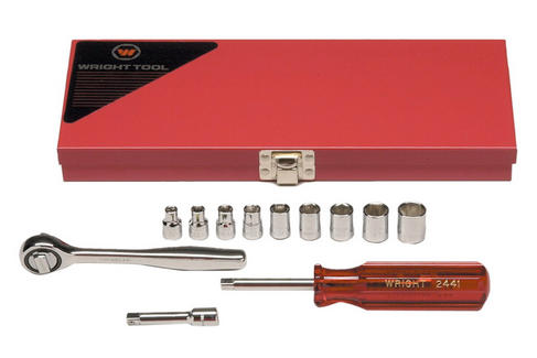 1/4" Drive 6 Point 12 Piece Standard Socket Set (212WR)