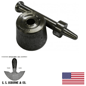 #4 C.S. Osborne Spur Grommet Inserting Die (217-4)