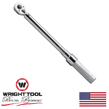 3/8" Dr. Wright Micro-Adjustable Torque Wr. Rat-Hd. 150-1000 In. Lbs. (3479WR)