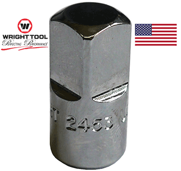 Wright 1/4  Female x 3/8 Male - Adaptor #2053 (2453WR)