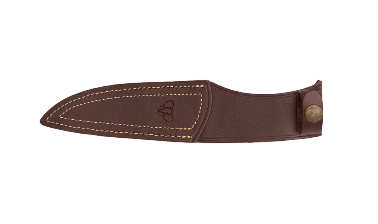 Cudeman Full Tang Hollow Grind Stainless Knife w/ Stag Handle (248-C)