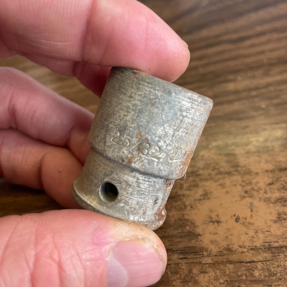 NOS J.H. Williams 1/2" Drive 6 Point 25/32" Socket (4-625)