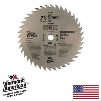 Vermont American 7"  Cutoff / Rip Circular Saw Blade (25629)