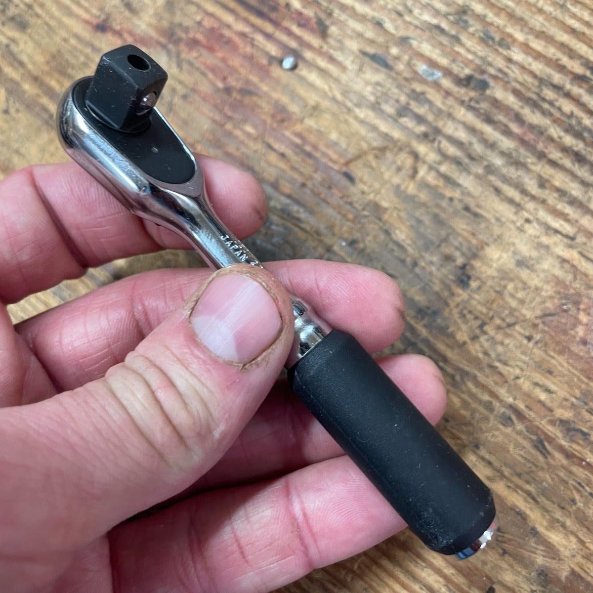 Koken 1/4" Body with 3/8" Drive Head 72 Tooth Ratchet Z-Series Quick Release (2725ZB-3/8)