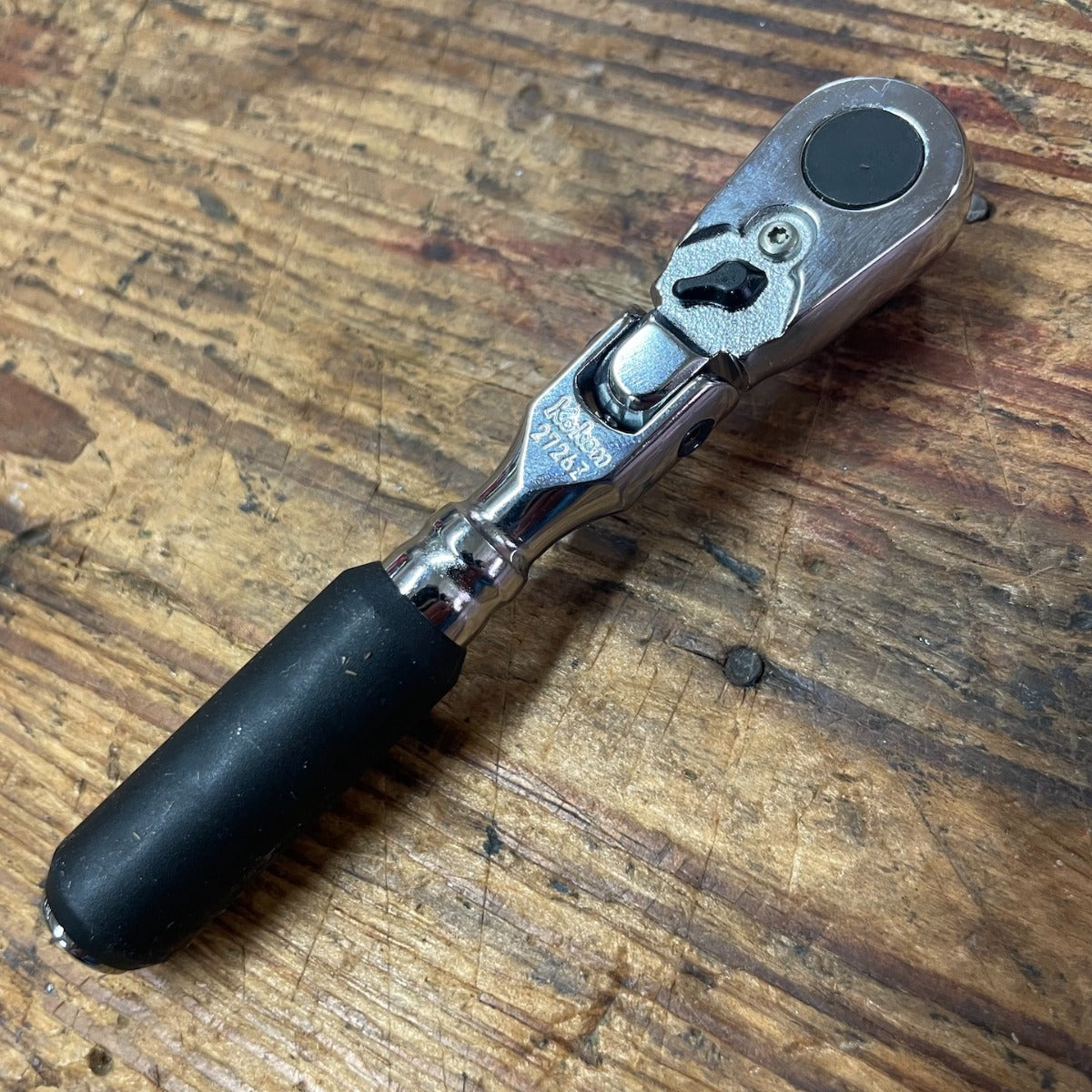 Koken 1/4" Body w/ 3/8" Drive Head 72 Tooth Flex Z-Series Ratchet (2726Z-3/8-72T)
