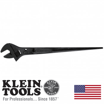 16" Adjustable Klein Spud Wrench (3239)