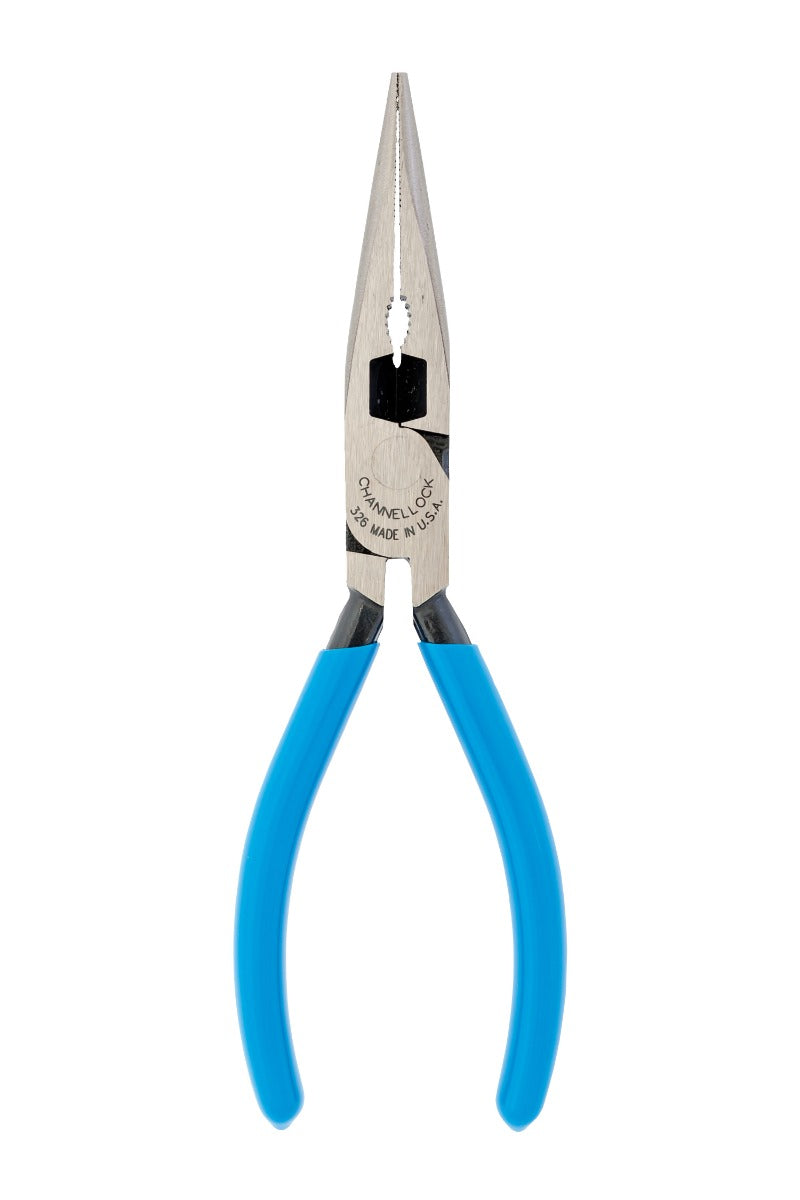 Channellock 6" Long Nose Pliers with Side Cutter (326)