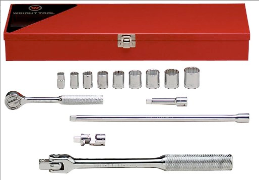 3/8" Drive 14 Piece 6 Point Standard Socket Set (335WR)