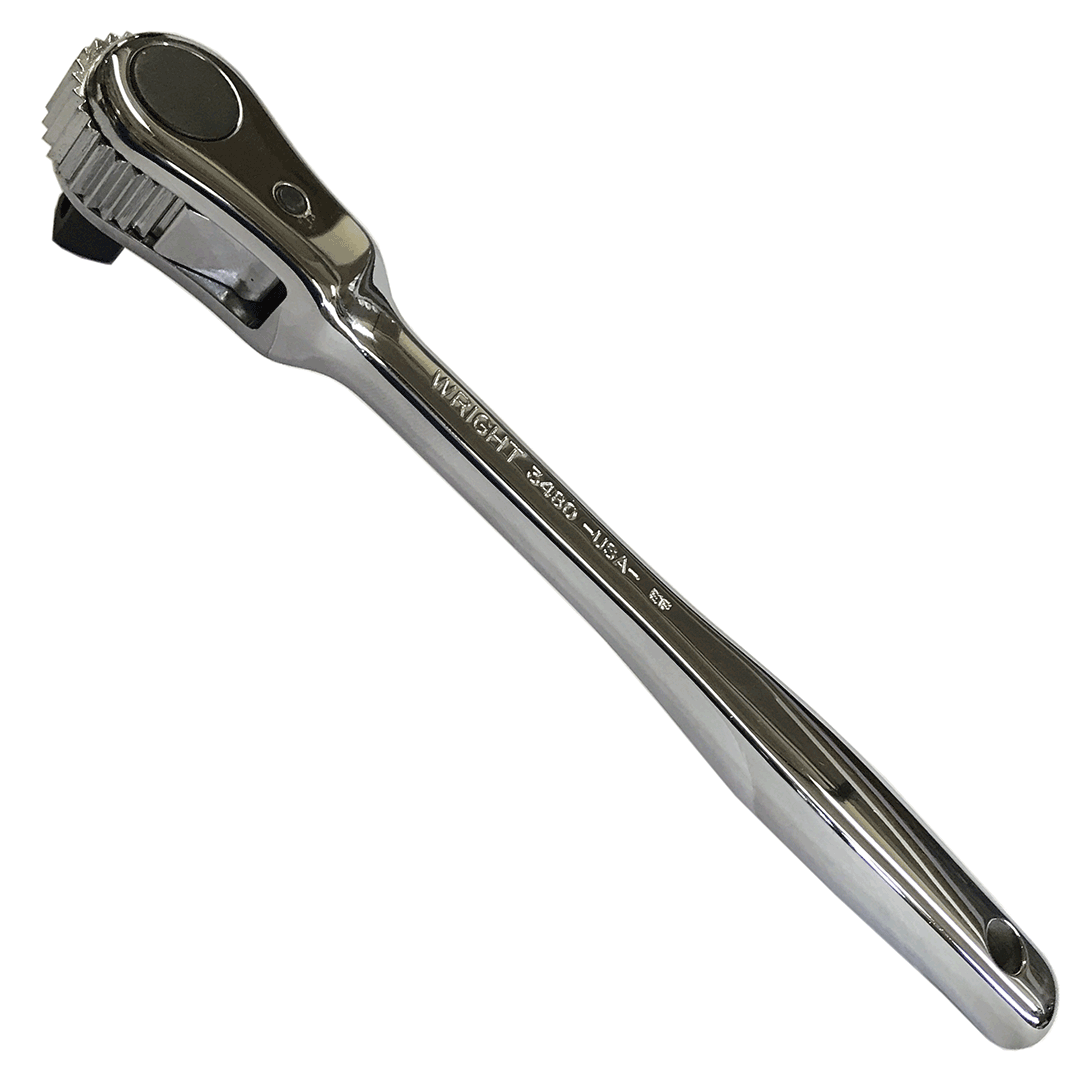 Wright 3/8 Dr. Ratchet Open Head 7-7/8 Series 80 #3480 (3480WR)