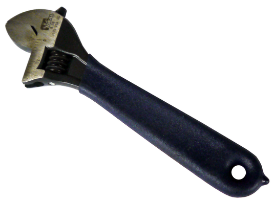 Ideal 6" Adjustable Wrench w/ Grip (35-019)