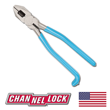 9" Ironworkers Channellock Lineman's Pliers (350S)