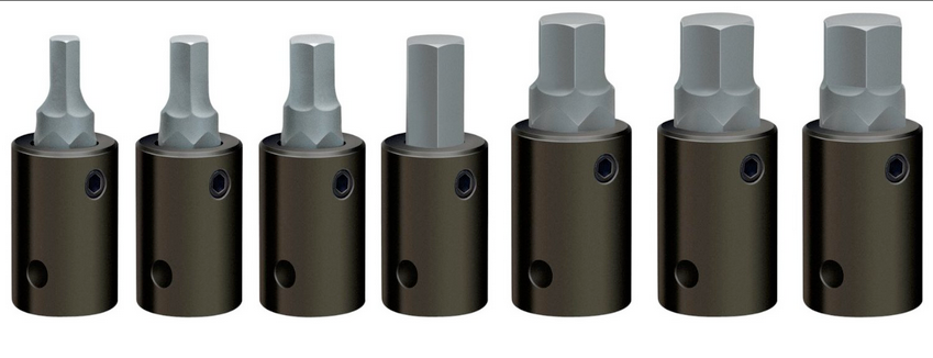 3/8" Drive 7 Piece Impact Hex Bit Socket Set – Harry J. Epstein Co.