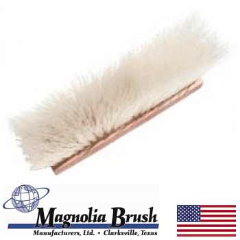 24" Silver Flagged Floor Brush w/ Handle (3724B)