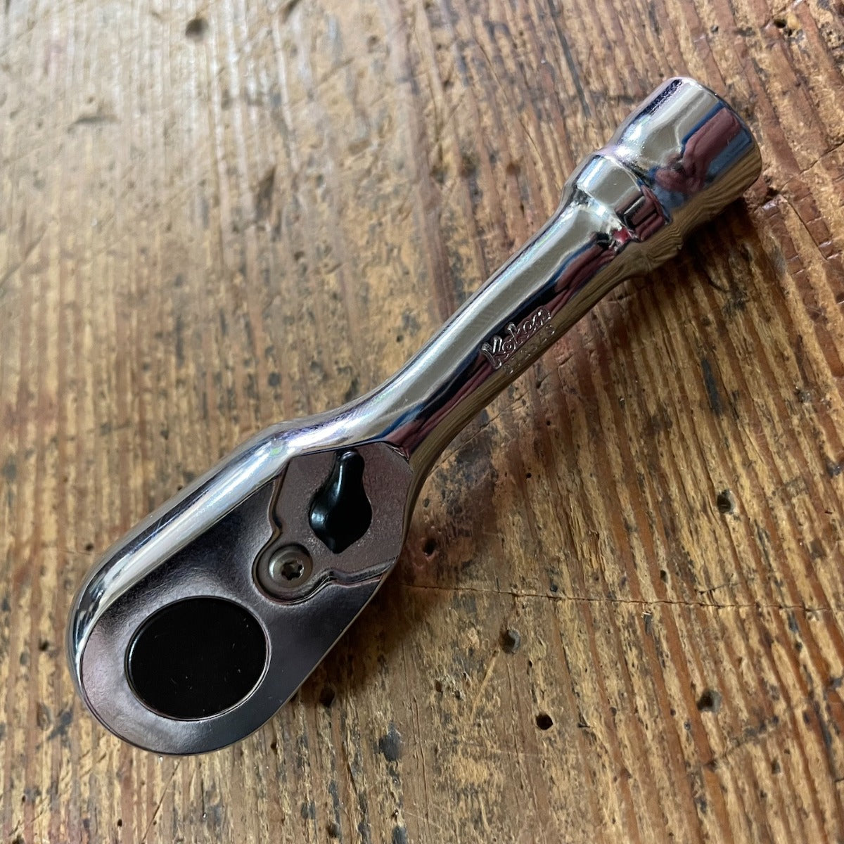4" Koken 3/8" Drive Z-Series 72 Tooth Stubby Ratchet (3725ZS-72T)