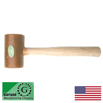 SFC Tools Rawhide Mallet – 1” Resin Head, Wood Handle, Model 37-200